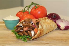 DONAIR/SHAWARMA restaurant for sale, featuring 1,075 sq ft space and seats up to 25. Located in a...