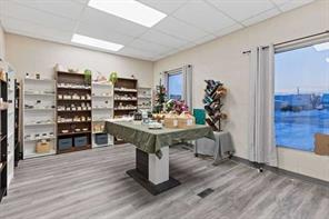 soap room rental with windows to the front parking and street