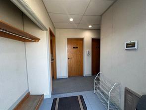 back/employee entrance