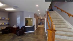 Building has a front and rear staircase