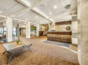 Lobby of the Ramada Inn