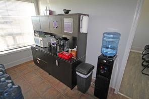 MAIN FLOOR RECEPTION AND COFFEE AREA