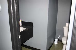 2 piece bathroom off second office