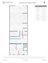 TI - in pink; blue per Condo Plan structure