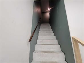Stairs to suite