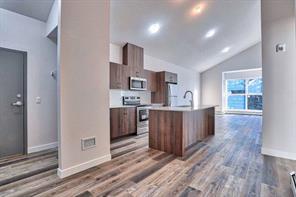 Units with vaulted ceilings
