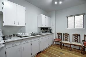 Unit #1 - kitchen. Comes fully furnished.