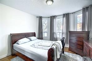 Unit #1 - bedroom. Comes fully furnished.