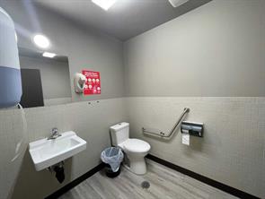 one of 3 accessible bathrooms