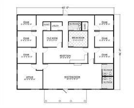 Example - floor plans (not to scale)