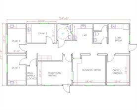 Example - floor plans (not to scale)