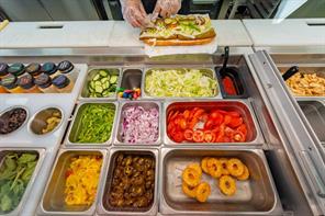 Sandwiches Prep Area