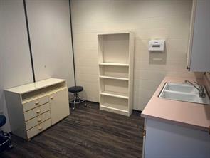 Office with sink
