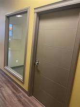 Door/Interior Window to Office