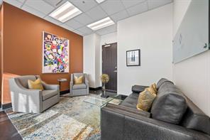 Front lobby area in office space