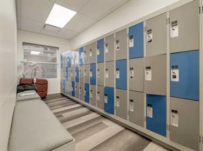 Shared locker room
