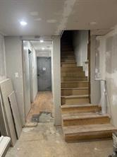 Stairway to 2nd upper suite