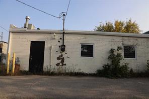 Back view from alley