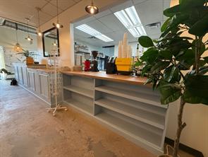 Display and Coffee Pick Up Area