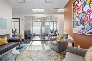 Front lobby area in office space