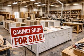 123 Cabinet Shop   For Lease