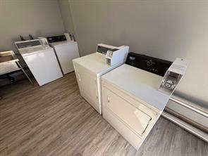 Guest/resident coin laundry