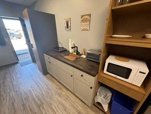 main floor unit kitchenette