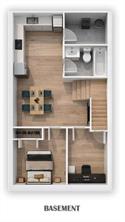 East End Townhome Basement Suite floorplan