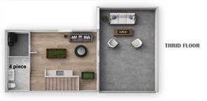 North End Duplex floorplan