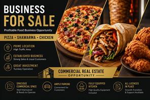 Fast Food,Food & Beverage ,Pizza For Lease